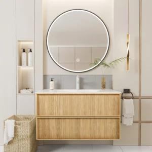 40-Inch Floating Bathroom Vanity with Sink