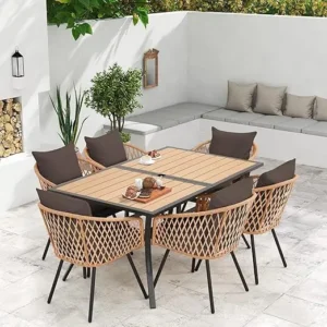 All-Weather Rattan Patio Set