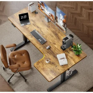 55 Electric Corner - Adjustable L-Shaped Desk